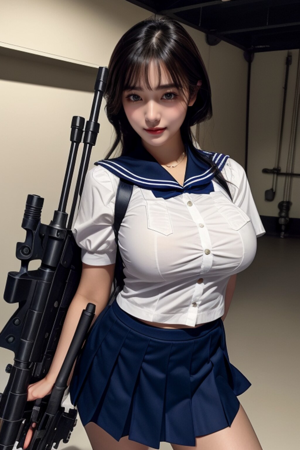 セーラー服と機関銃（試作中）その2