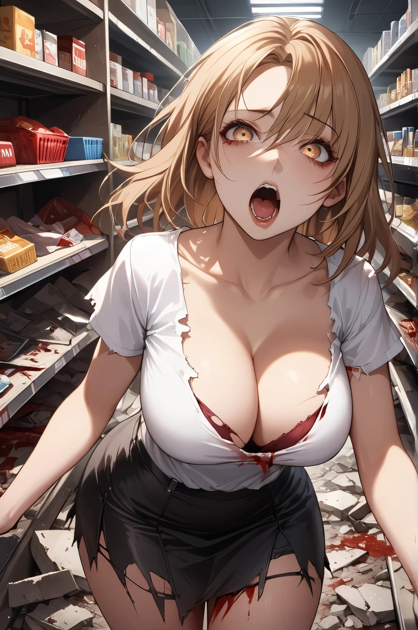 ゾンビ映画のお約束！ | の人気AIイラスト・グラビア