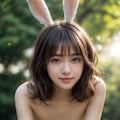 草原バニー 4枚目