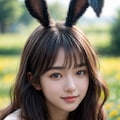 草原バニー 2枚目