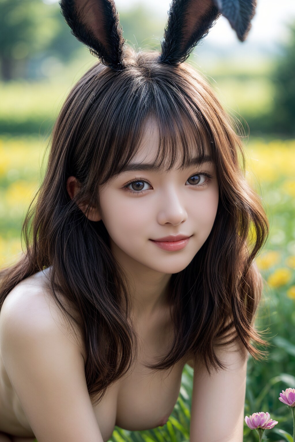 草原バニー