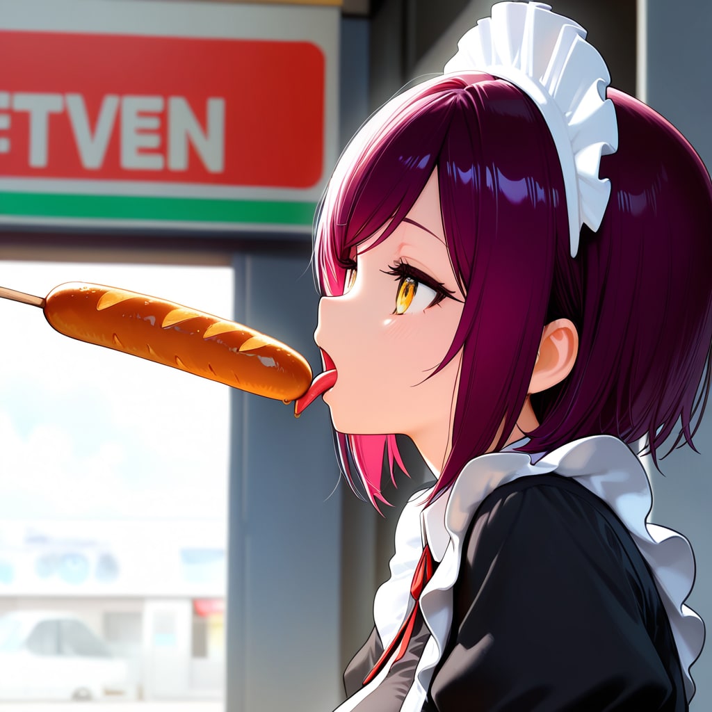 こんにちは（挨拶メイドの芽衣ちゃん）