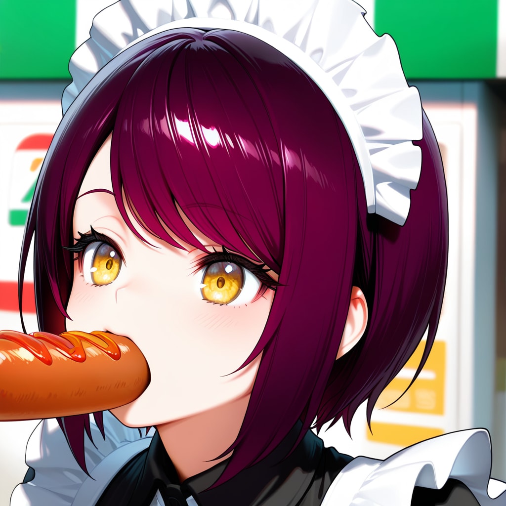 こんにちは（挨拶メイドの芽衣ちゃん）