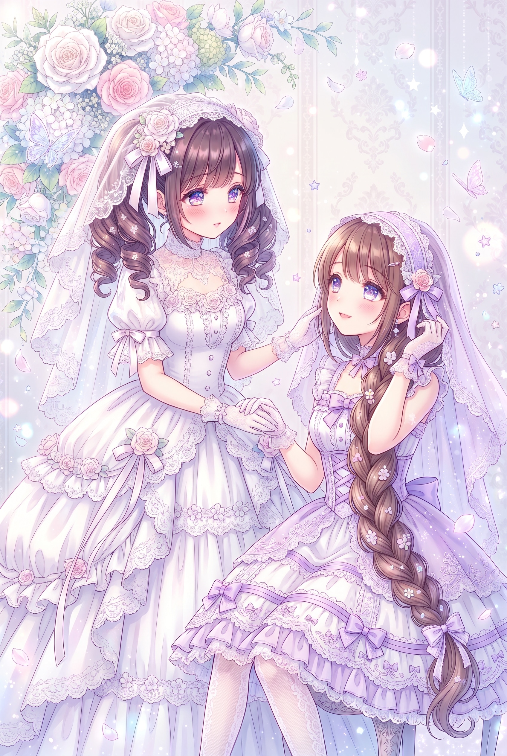 百花織夢の婚礼 | の人気AIイラスト・グラビア