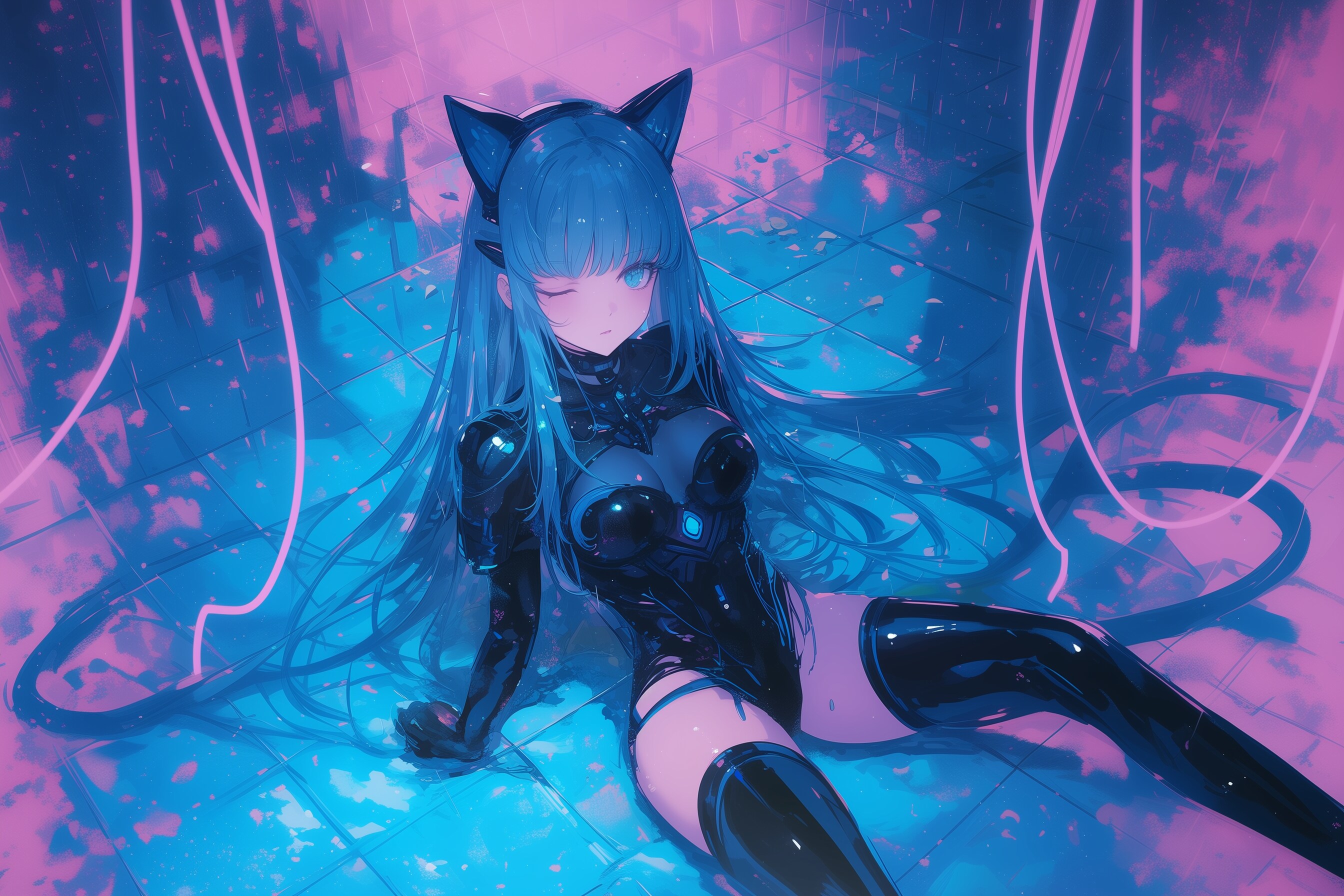 ボディスーツ猫ちゃんズ