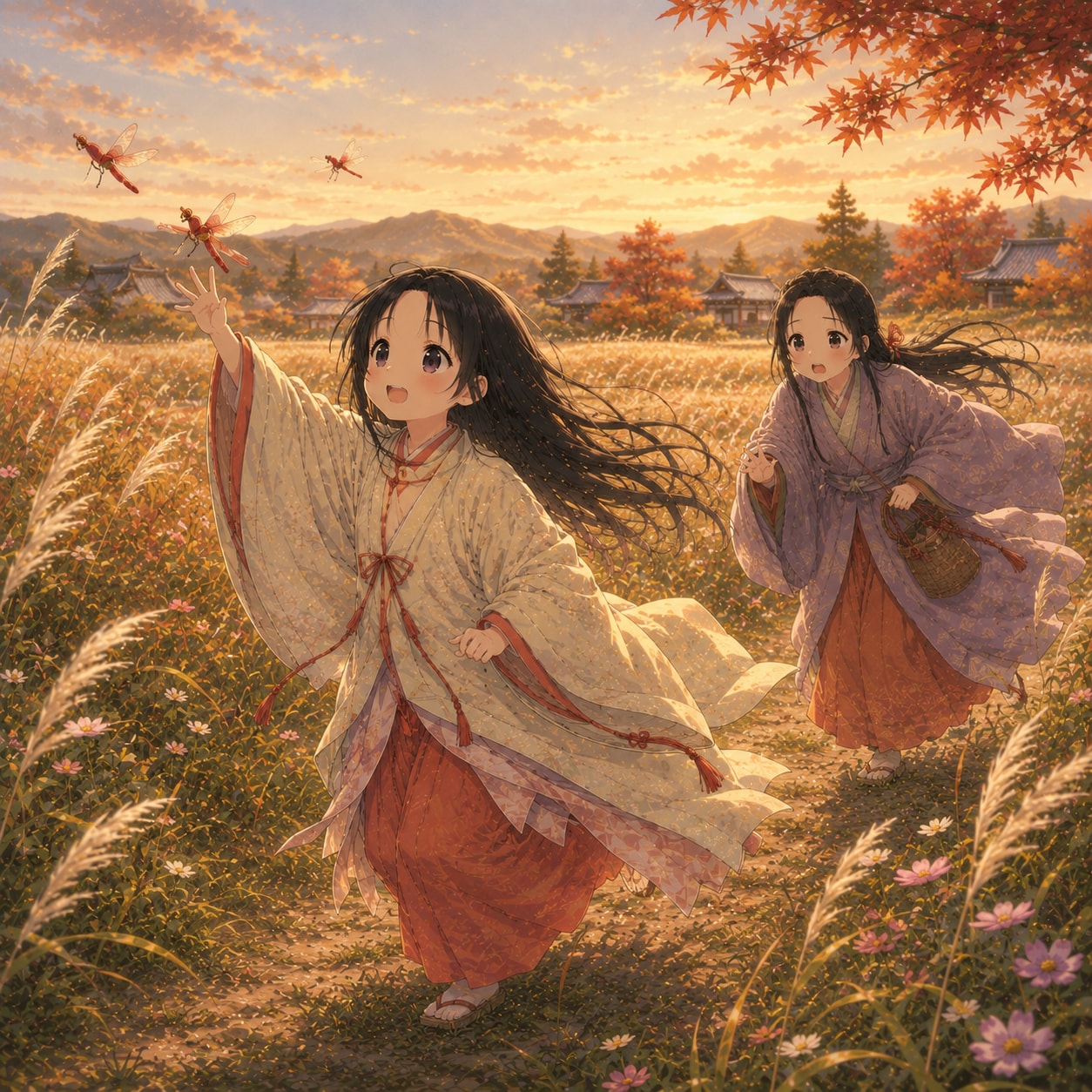 平安貴族幼女 | の人気AIイラスト・グラビア