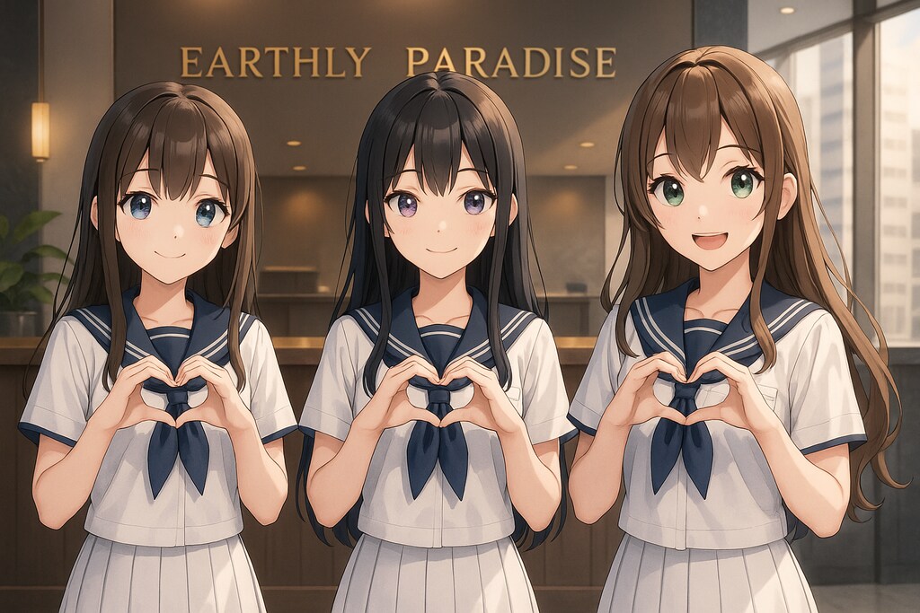 ようこそ、地上の楽園へ。