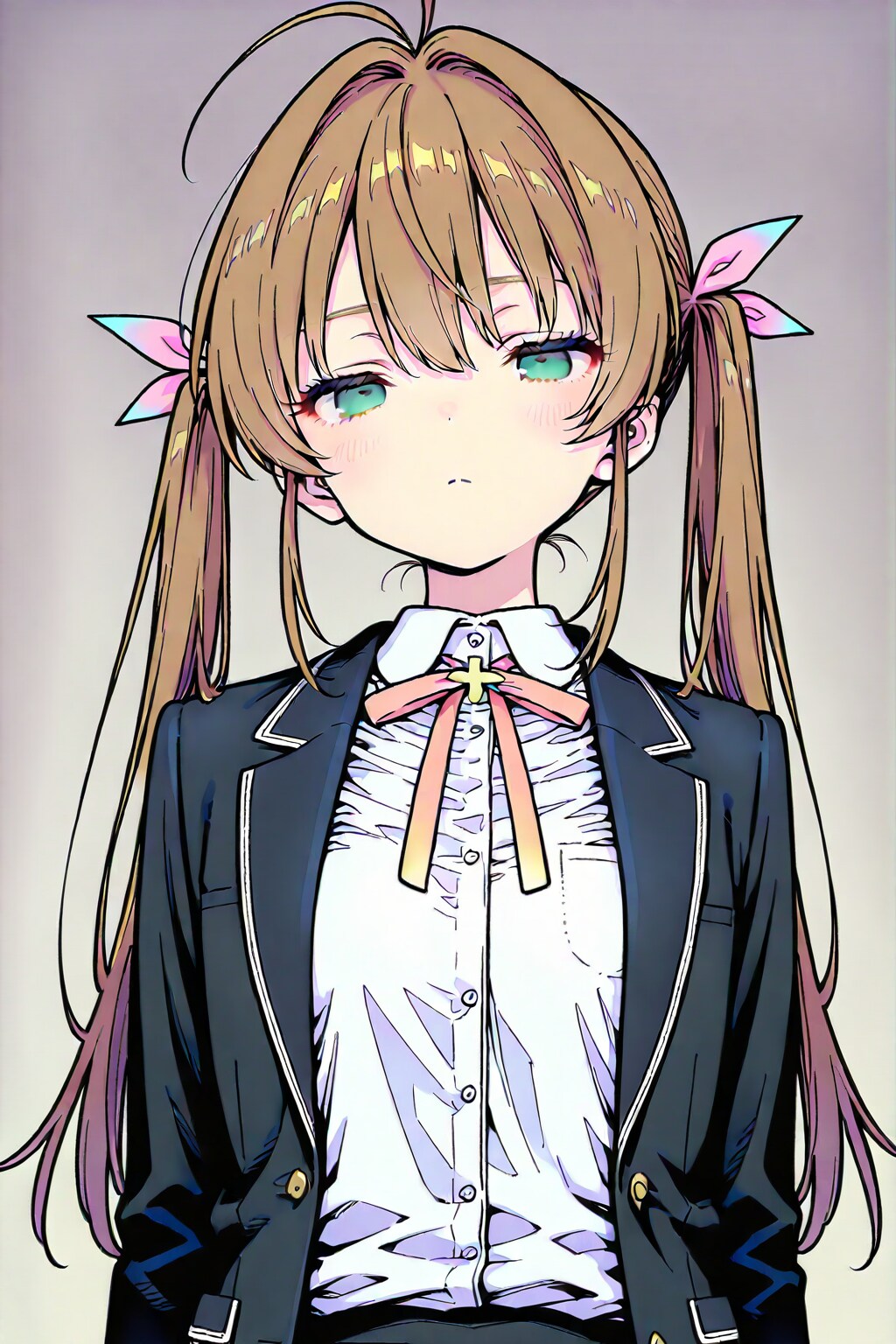 へ～　（不信）