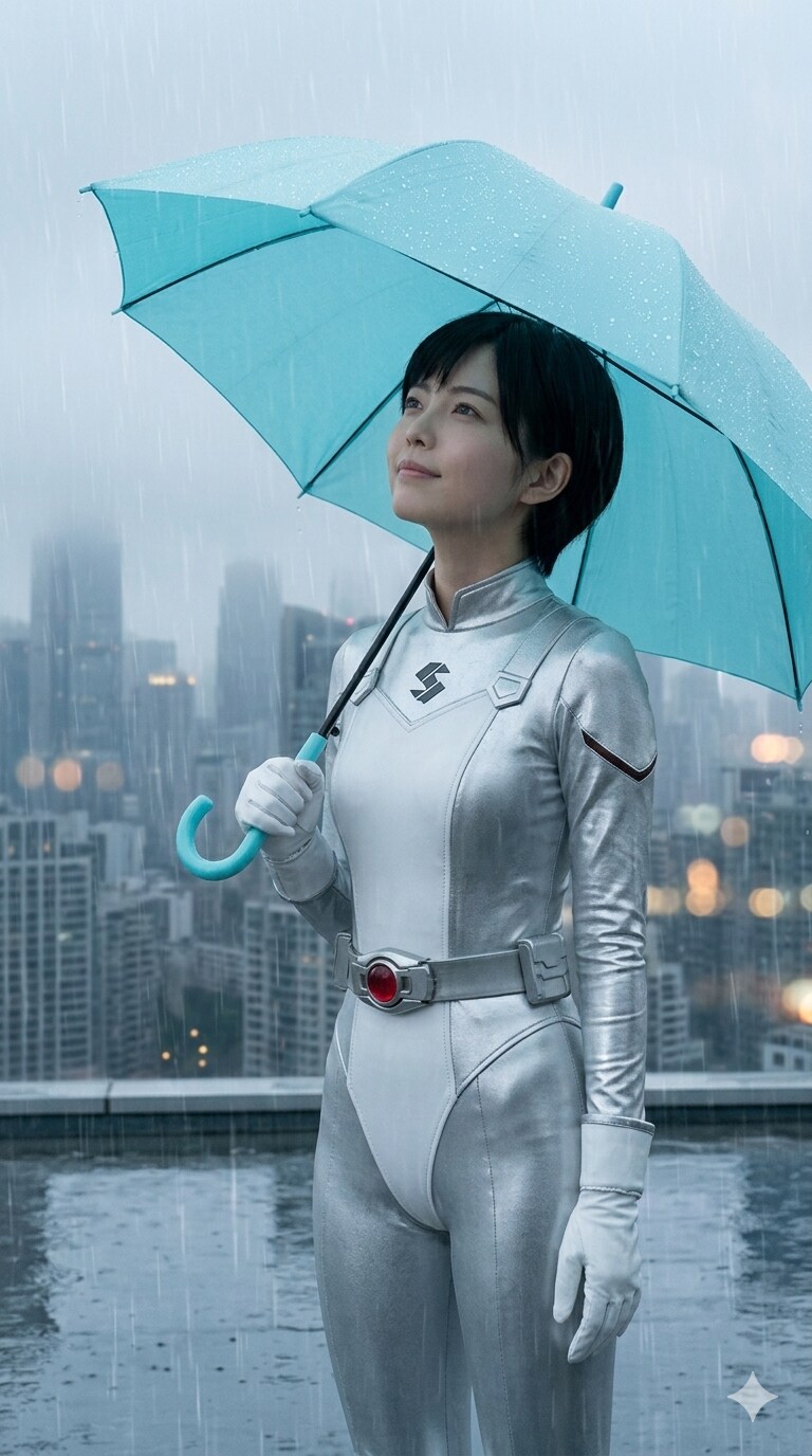 雨が降ったので