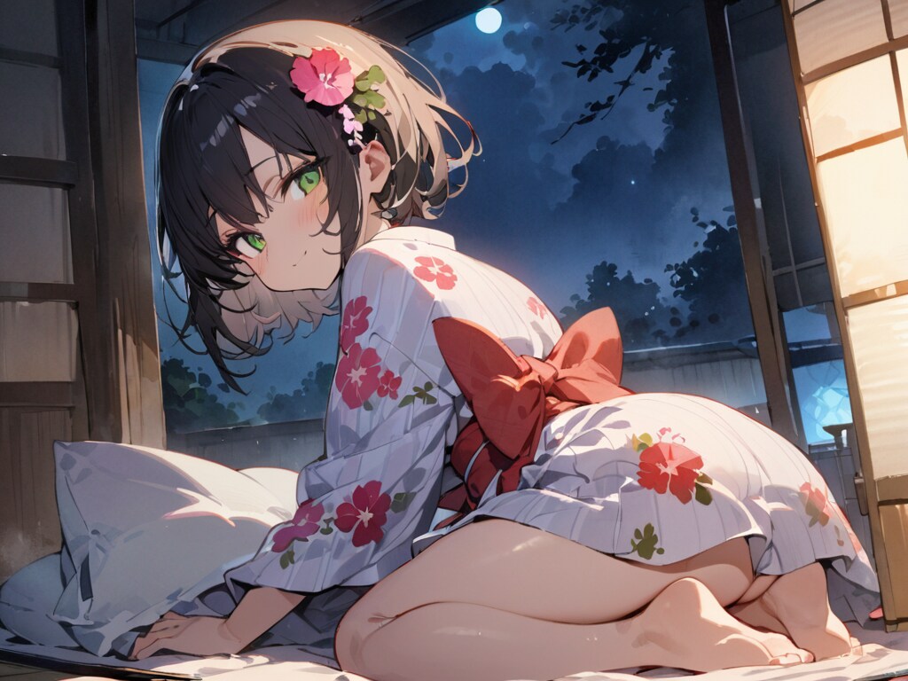 おふとん敷きますね。