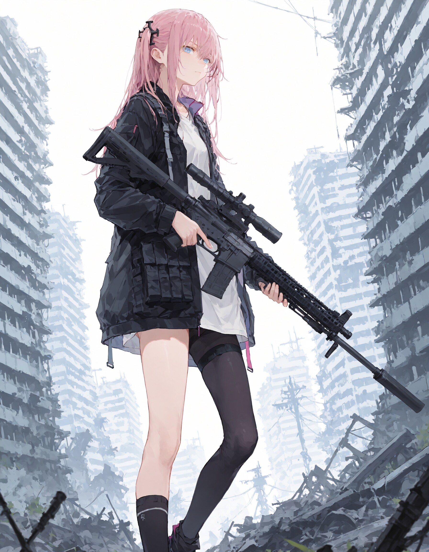 ST AR-15（ドルフロ） | の人気AIイラスト・グラビア