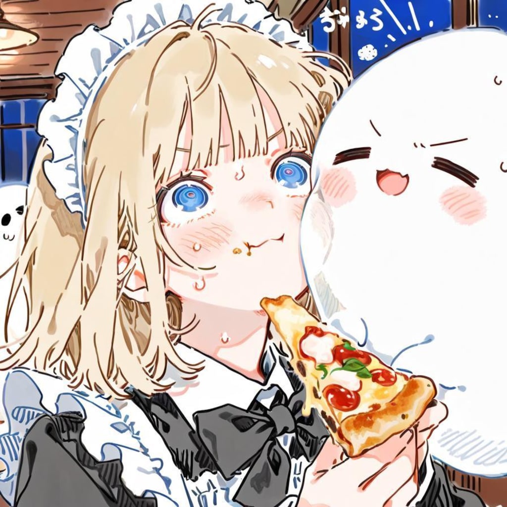 久々のリアル頭身でおピッツァを食す🍕✨✨