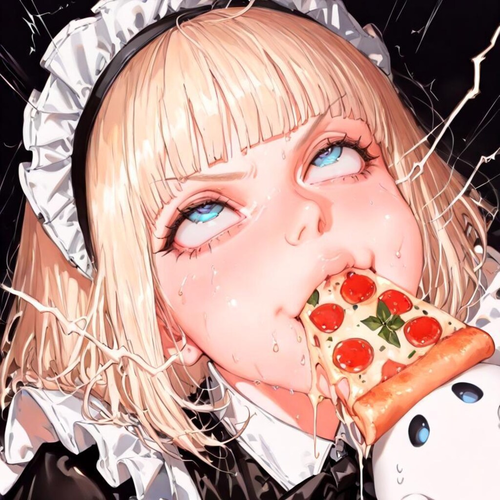 久々のリアル頭身でおピッツァを食す🍕✨✨