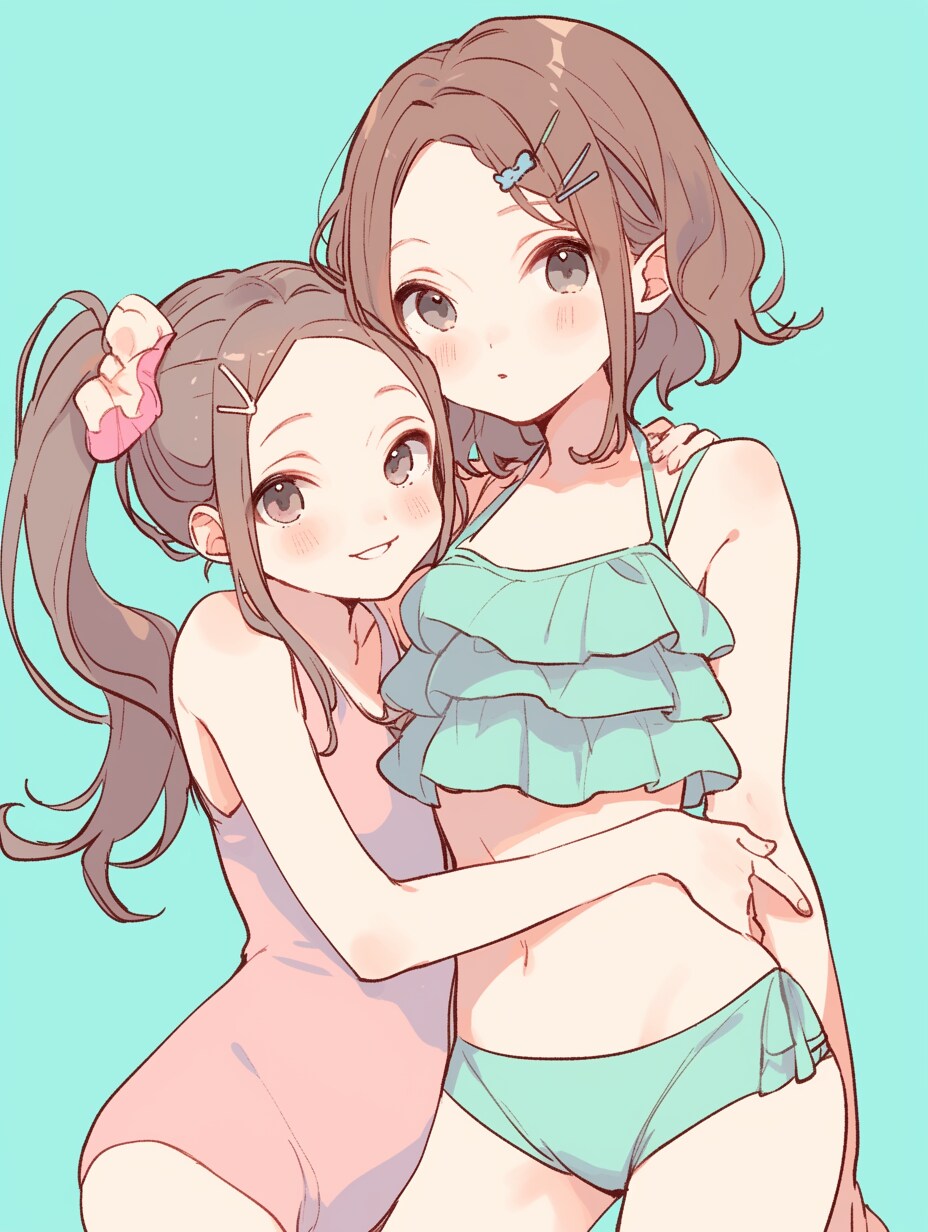 水着少女78 | の人気AIイラスト・グラビア