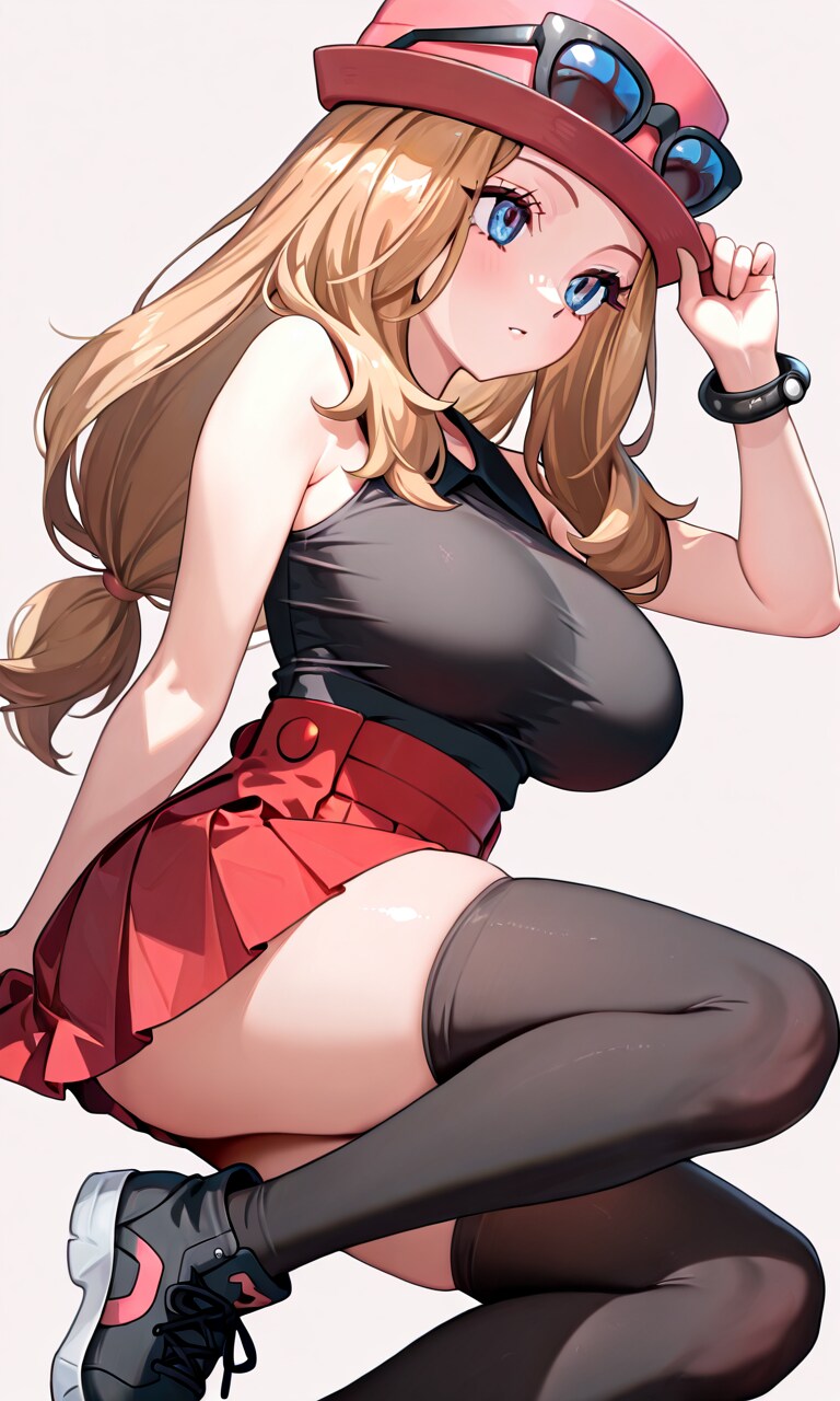 ポケモントレーナー　「セレナ」爆乳化　パート1