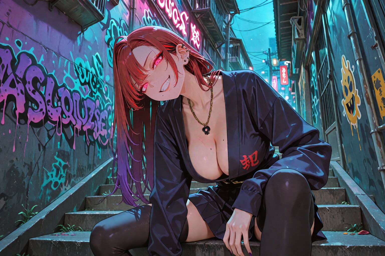 「通さねえぞ」 | の人気AIイラスト・グラビア