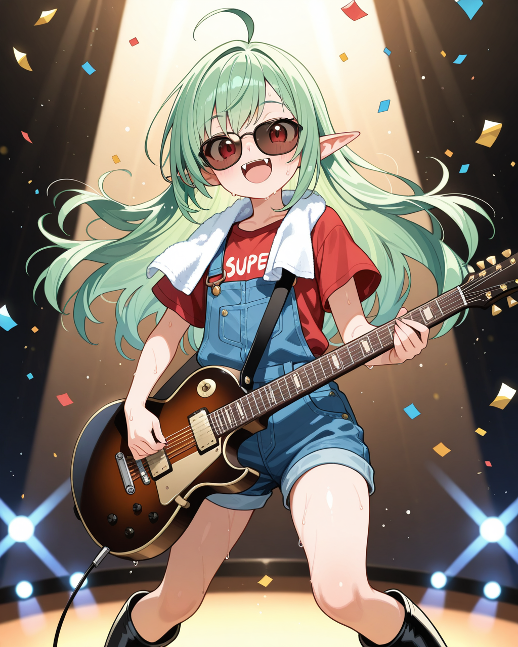 どんな時でも農業スタイルを忘れないエルフさん！！