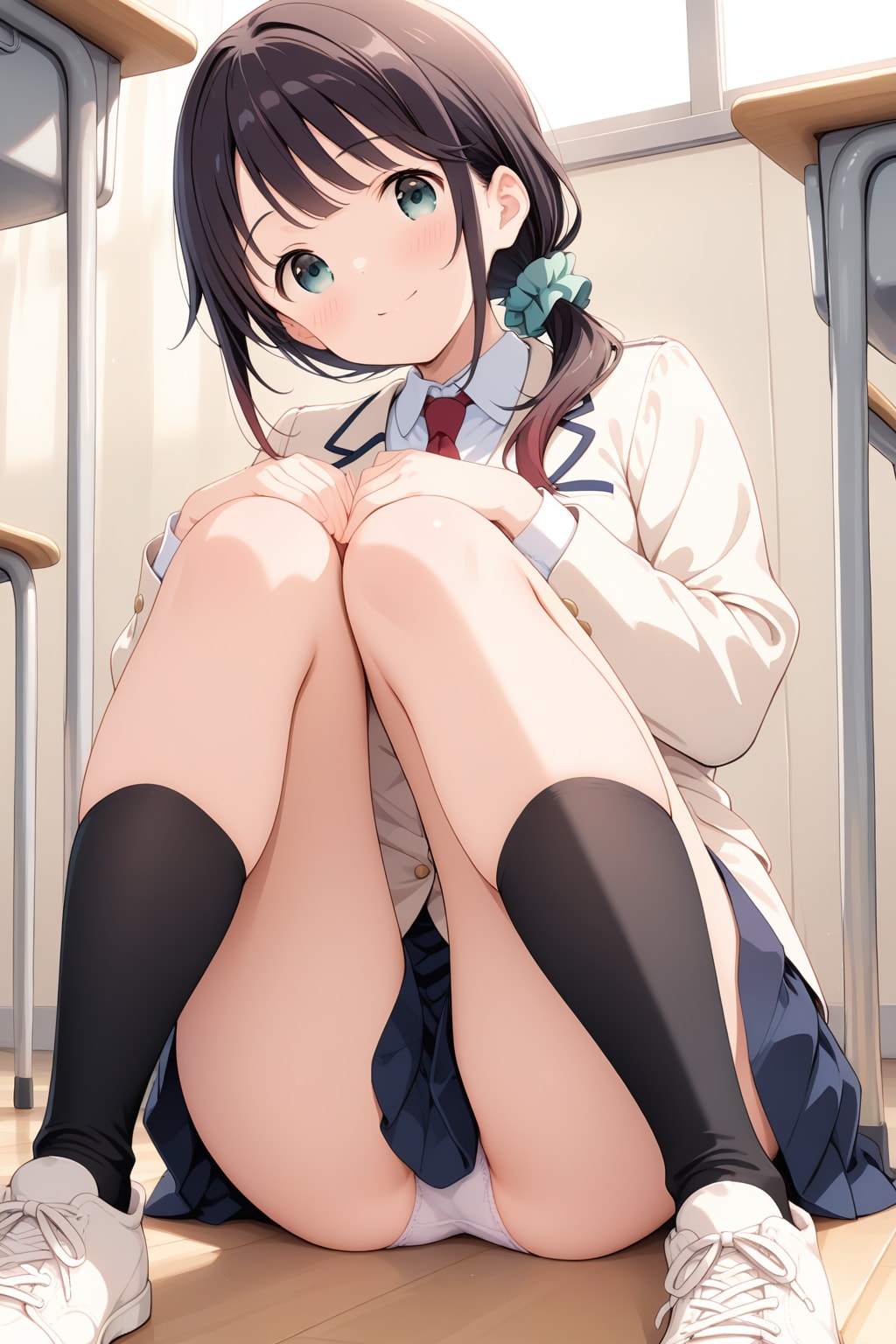 教室の隅っこで