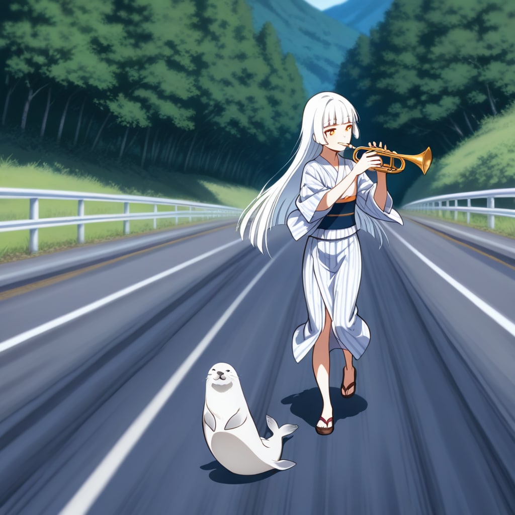 (ボツ？)高速道路暴走美少女