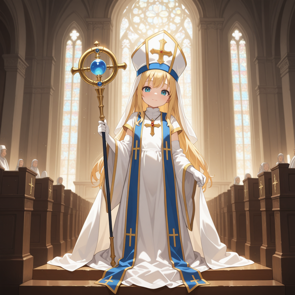 幼い聖女さま