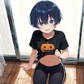 ハロウィンTシャツを見てほしい蒼 2枚目