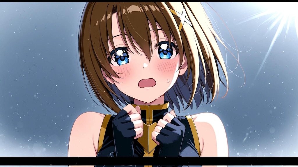 はやて➡　わっ‼