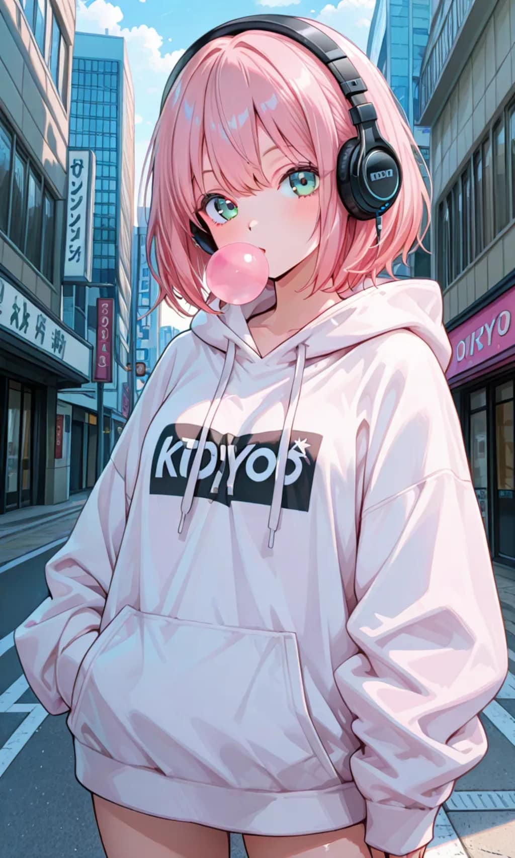 ピンクちゃん普通絵