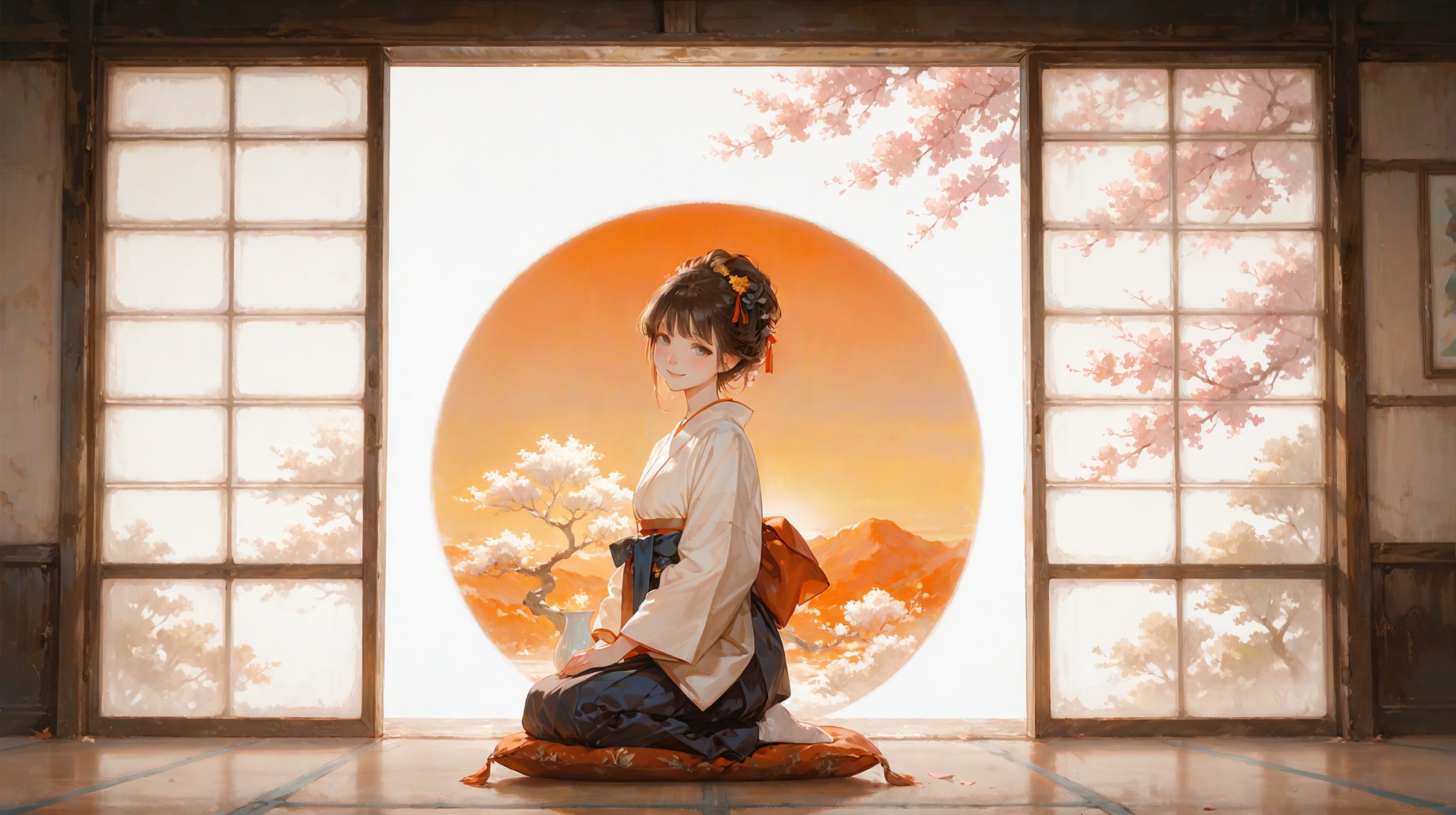 夕桜 | の人気AIイラスト・グラビア