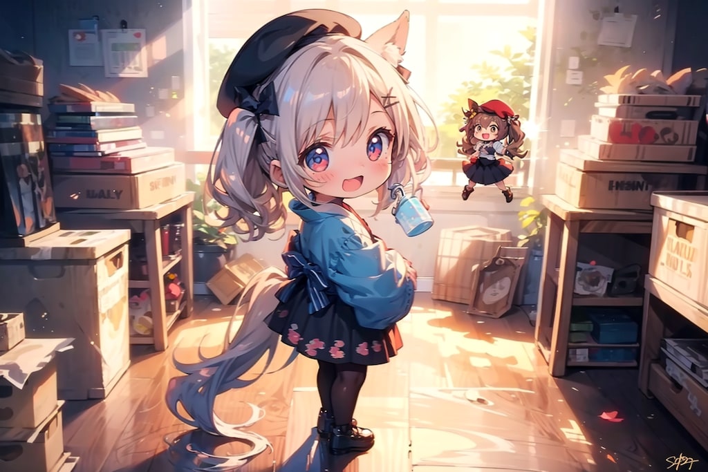 もっと小さい、ちびちゃん。