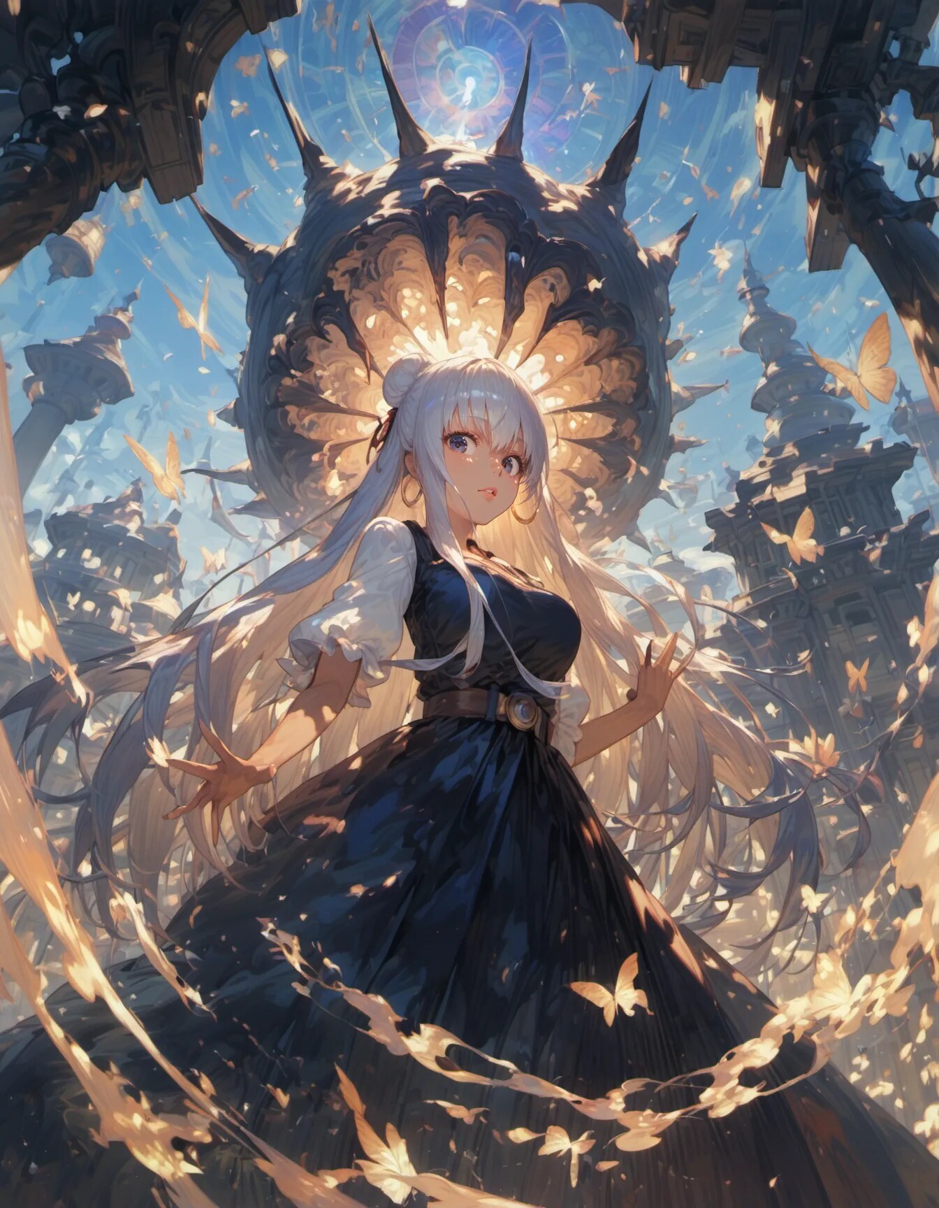 The Halo Beyond the Ruins | の人気AIイラスト・グラビア
