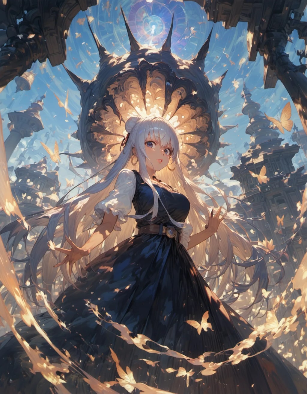 The Halo Beyond the Ruins