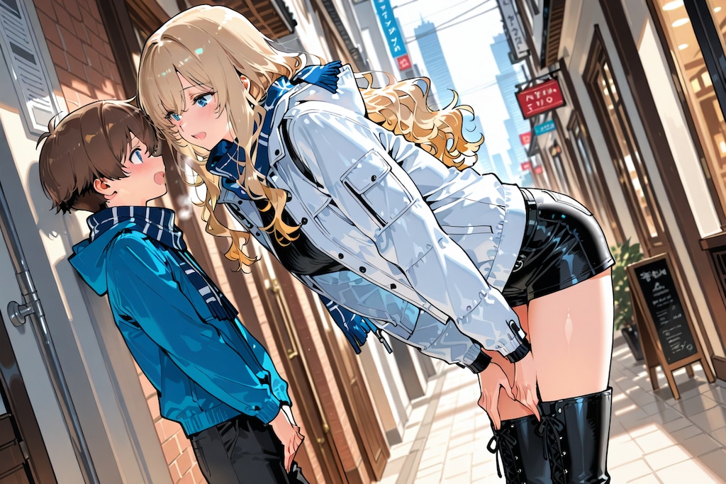 ちちぷいちゃんと迷子の少年