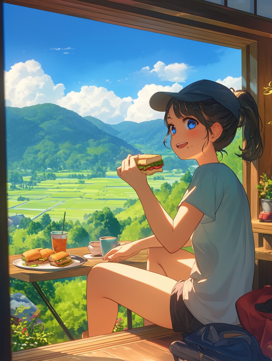 旅する少女203
