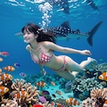 美ら海でマーメイドになろう 2枚目