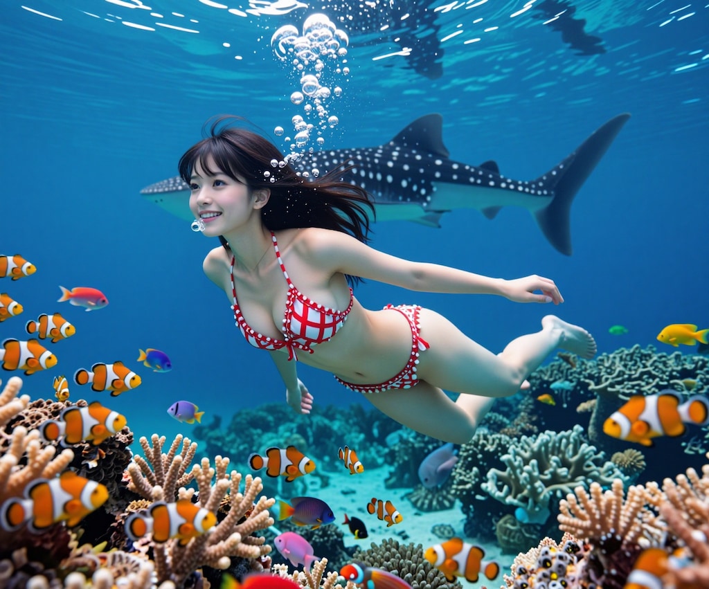 美ら海でマーメイドになろう