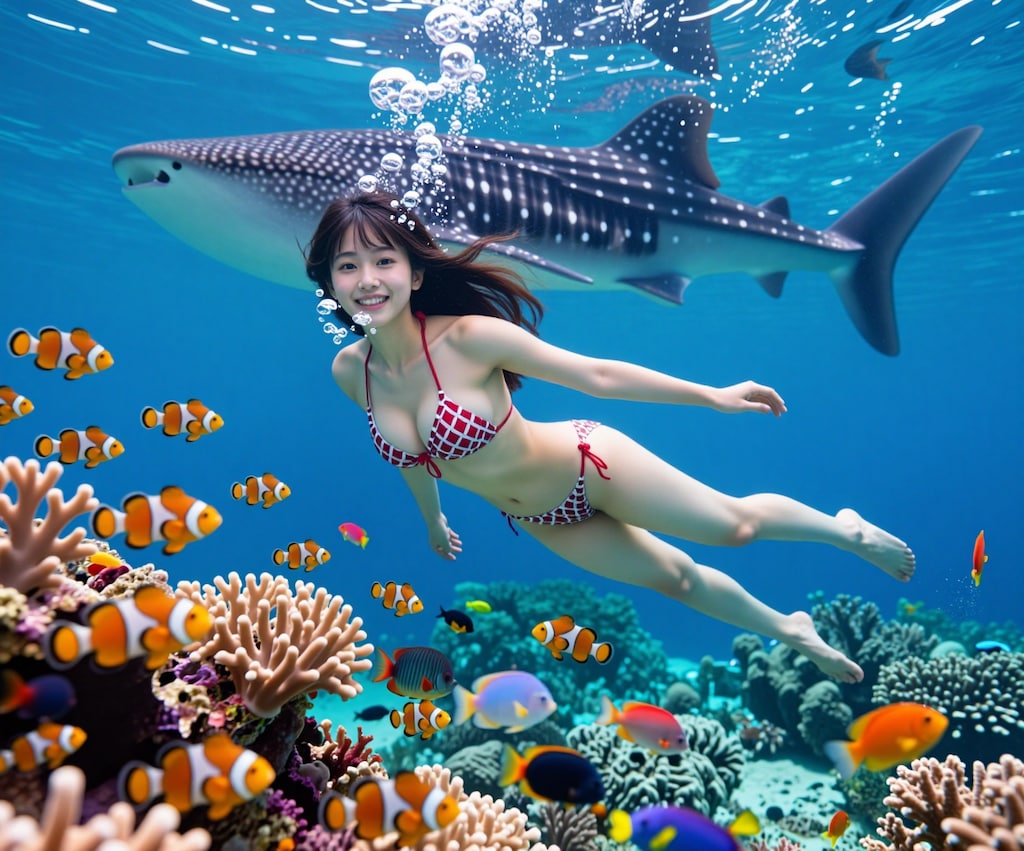 美ら海でマーメイドになろう