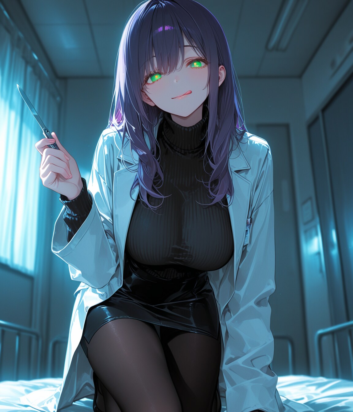 すぐ執刀しようとする保険医 | の人気AIイラスト・グラビア