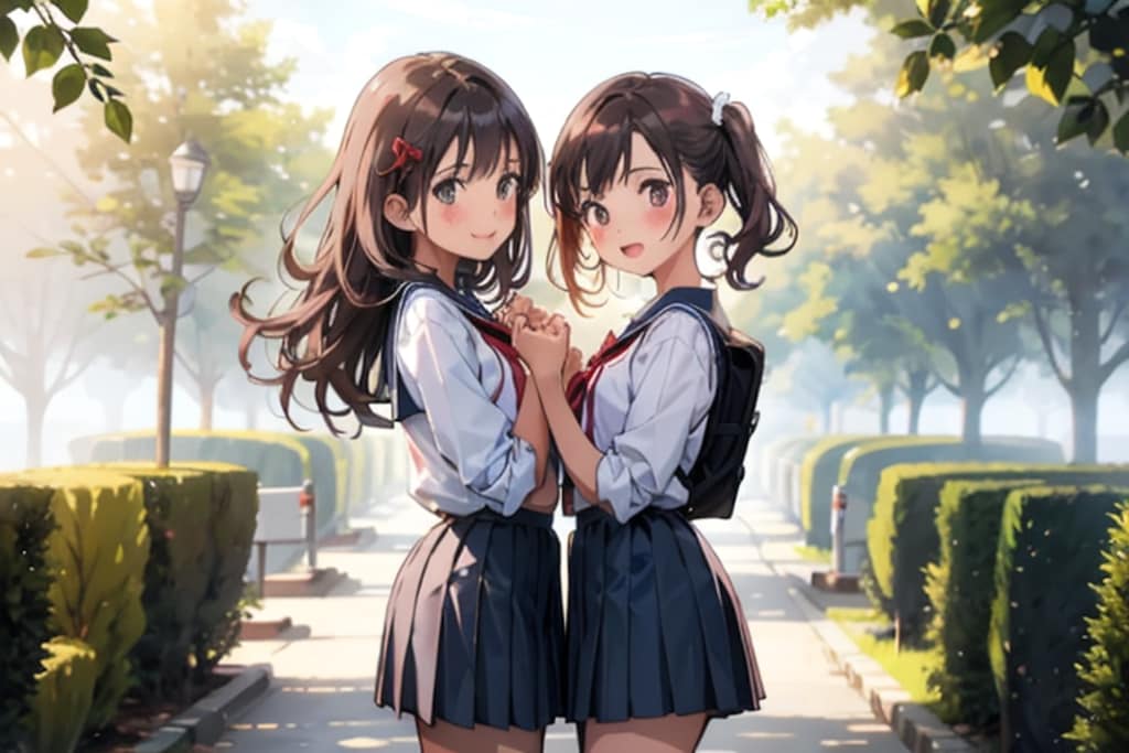 2人の女の子.4