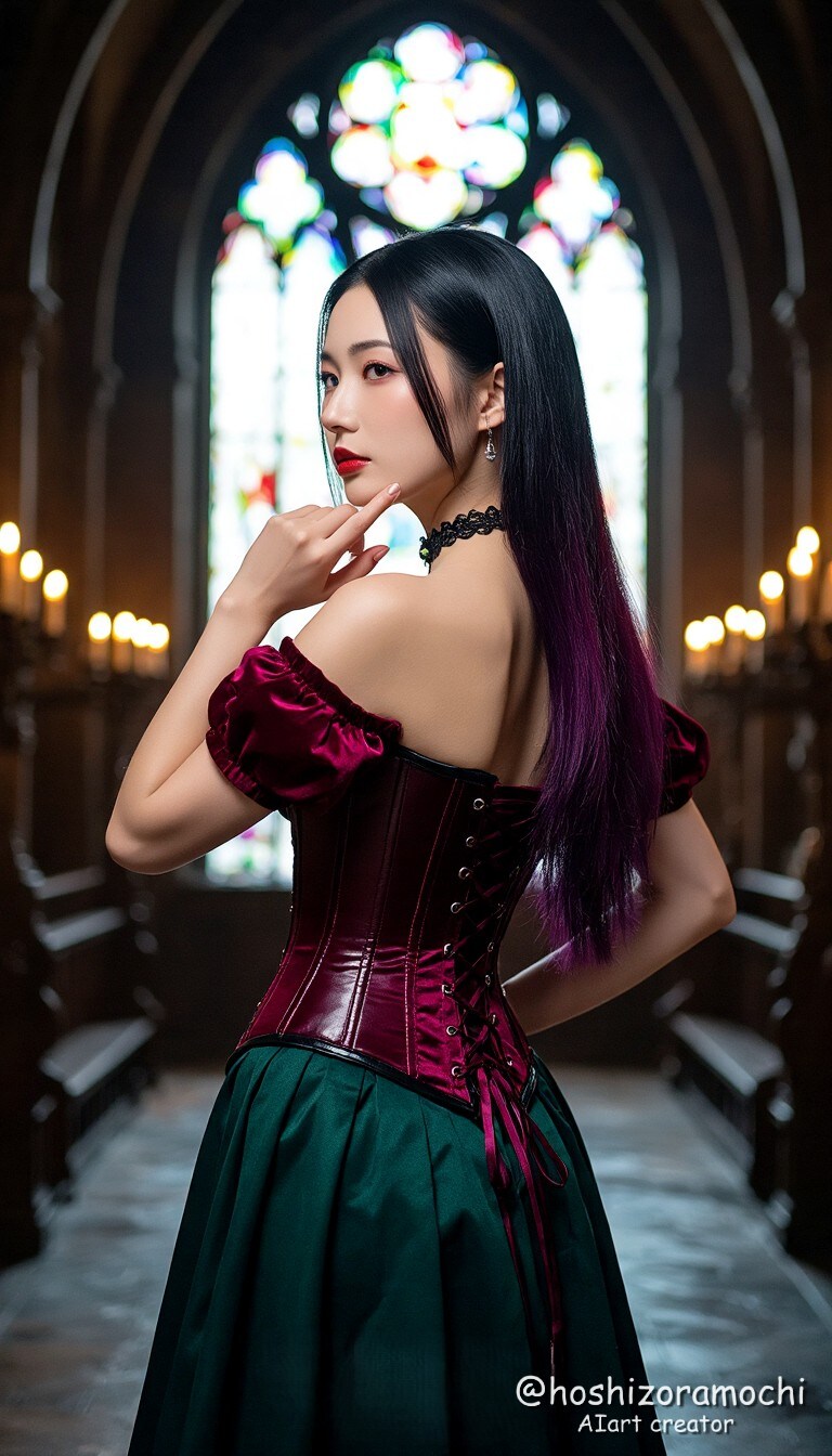 モダン・ゴシック・セレナーデ - Modern Gothic Serenade | の人気AIイラスト・グラビア