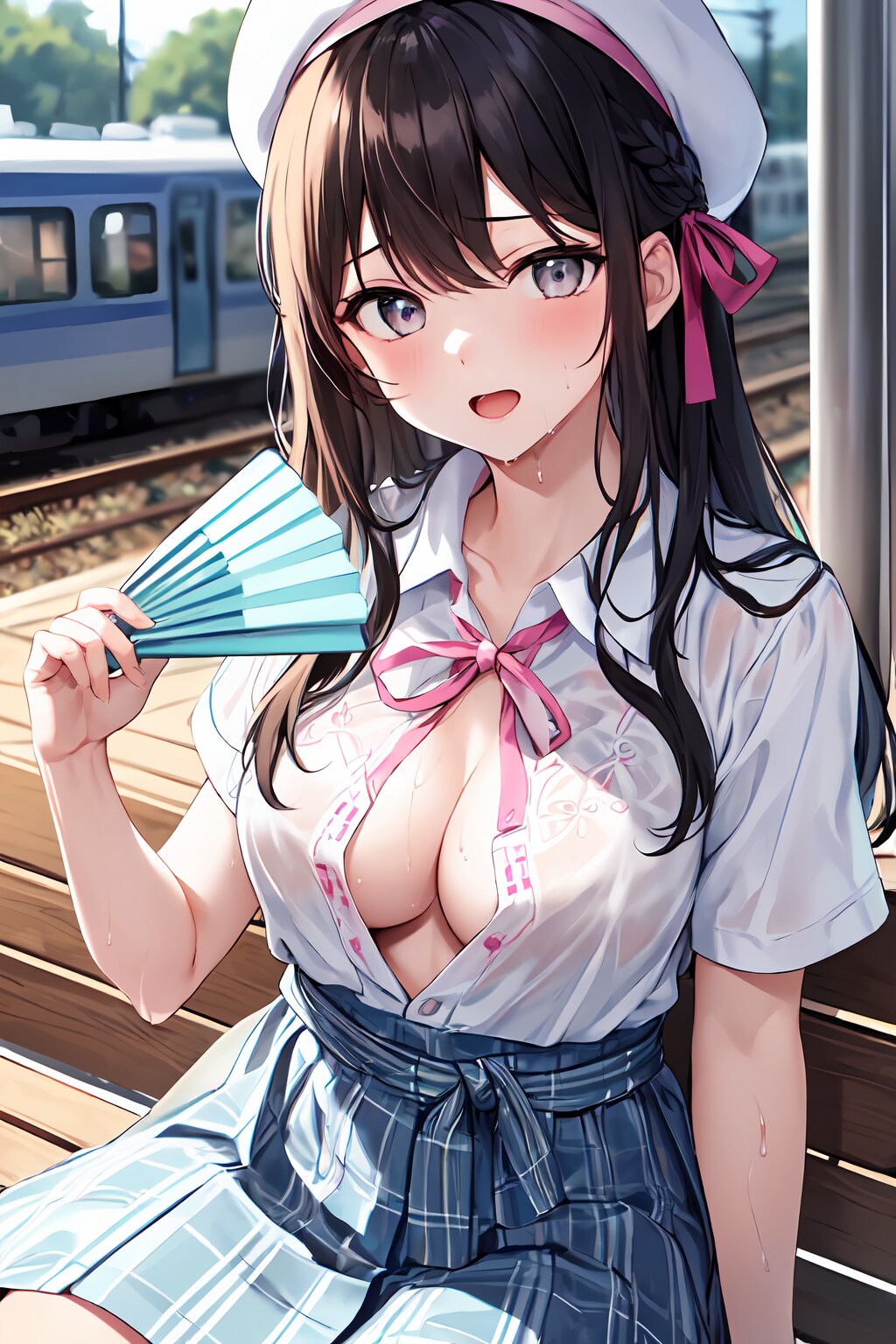 暑いのよ