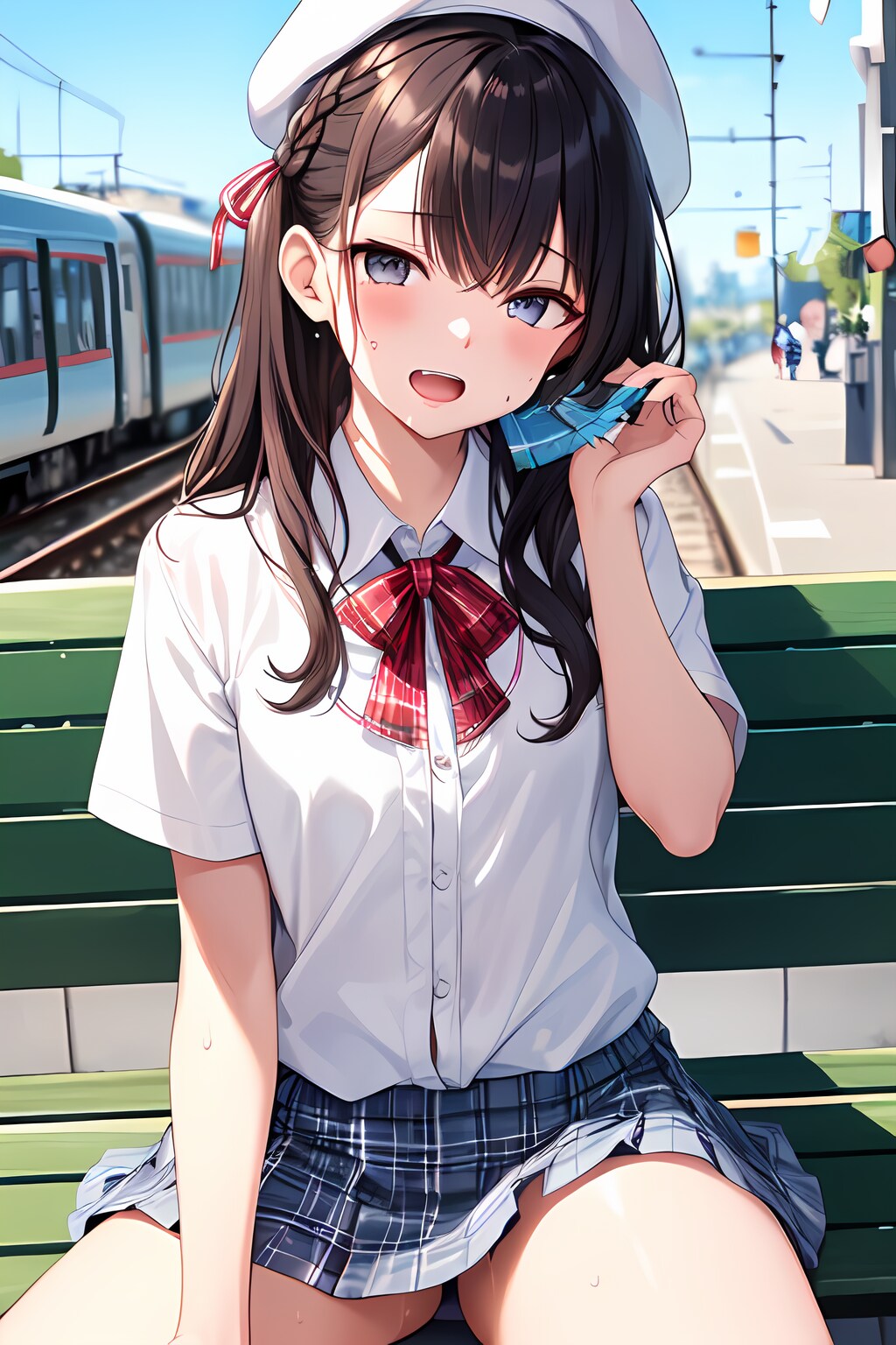 暑いのよ