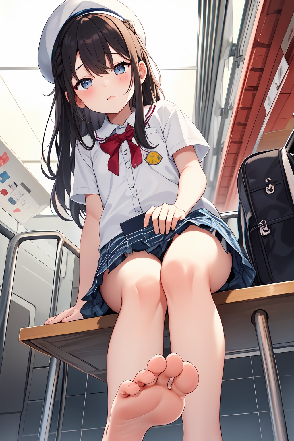 暑いのよ