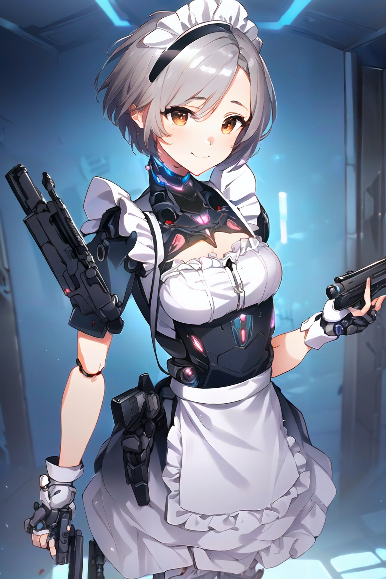 武装メイドロボ