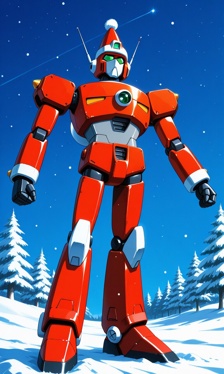 サンタロボ | の人気AIイラスト・グラビア