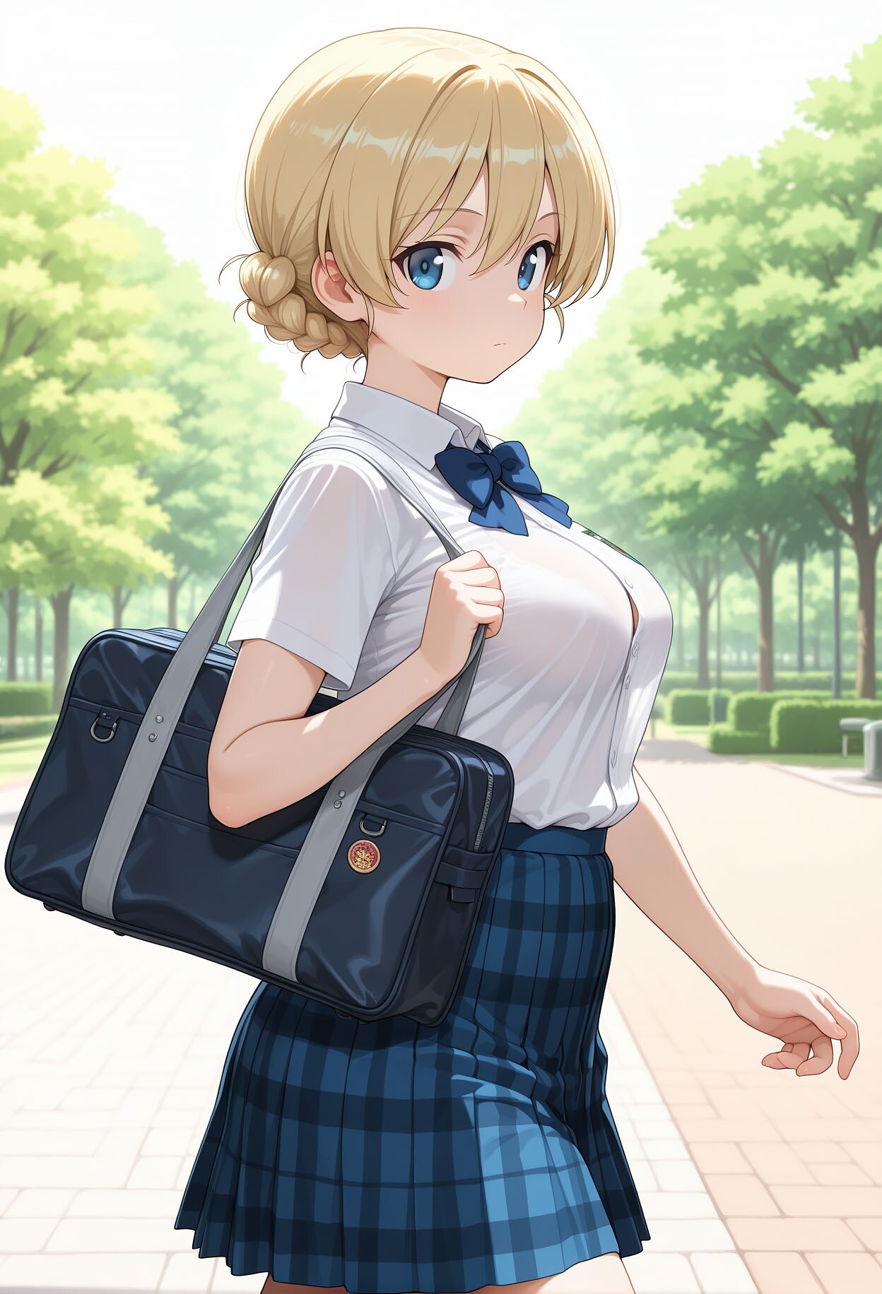 JK娘 | の人気AIイラスト・グラビア