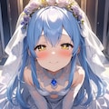 貴方のお嫁さんな青髪ちゃん 3枚目
