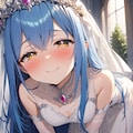 貴方のお嫁さんな青髪ちゃん 2枚目
