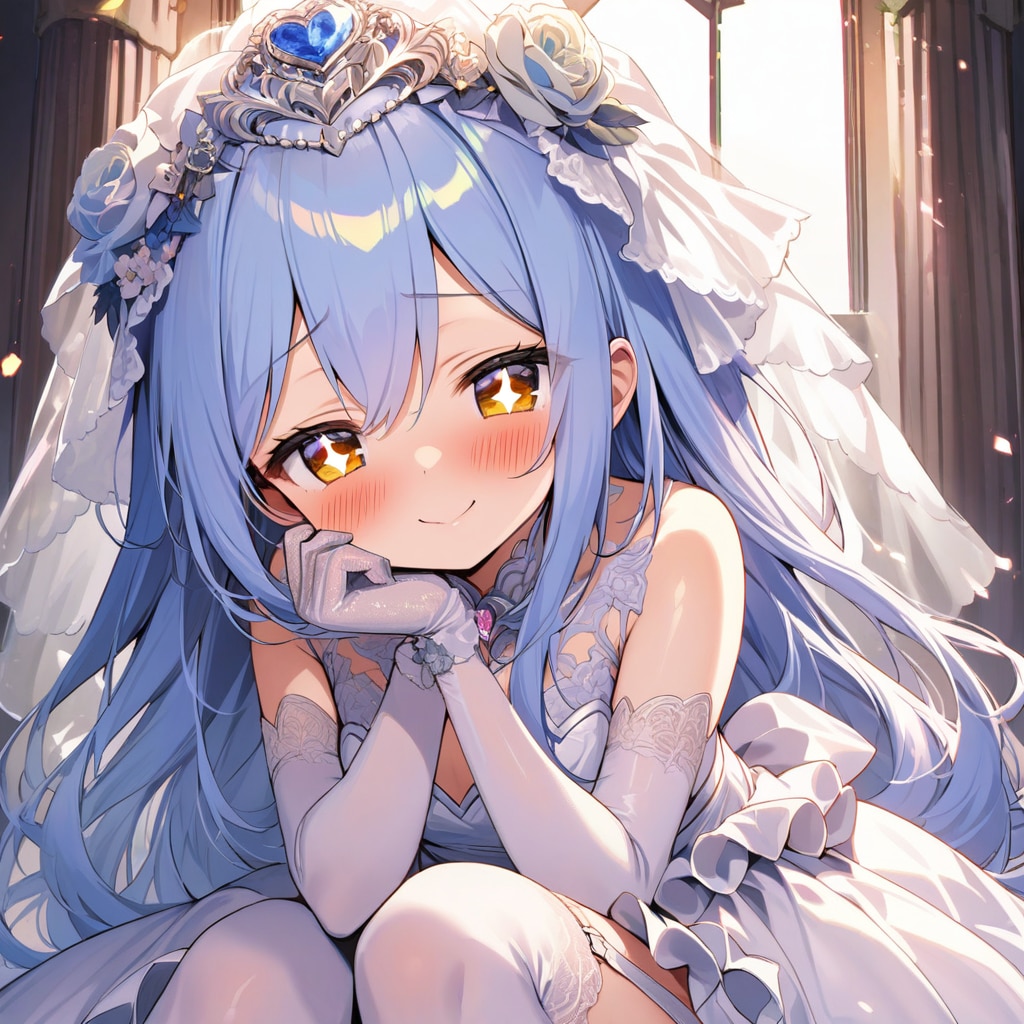 貴方のお嫁さんな青髪ちゃん