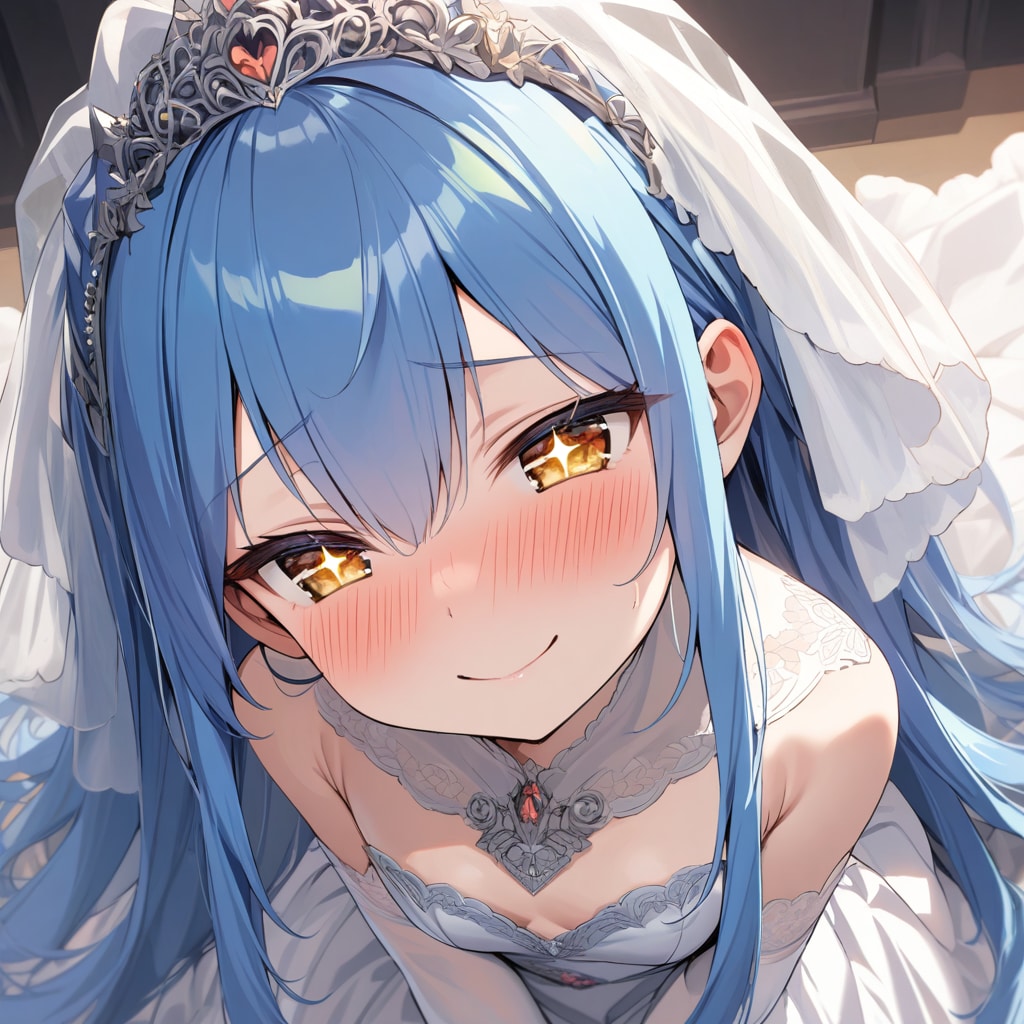 貴方のお嫁さんな青髪ちゃん