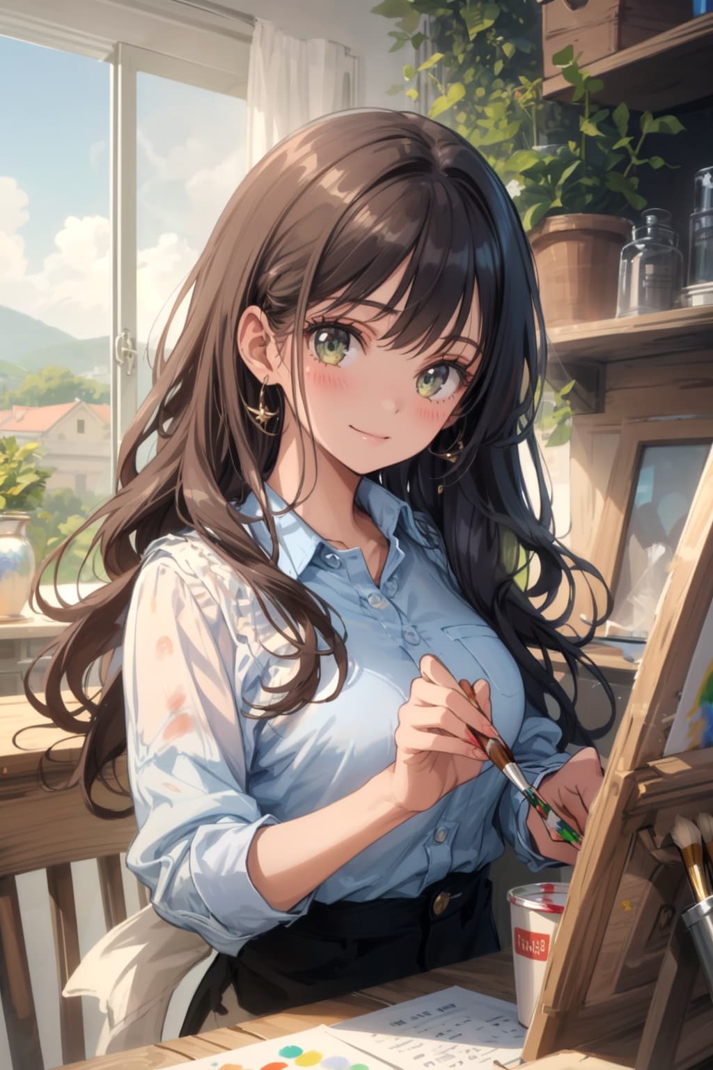 ちょっと、じっとしてて・・